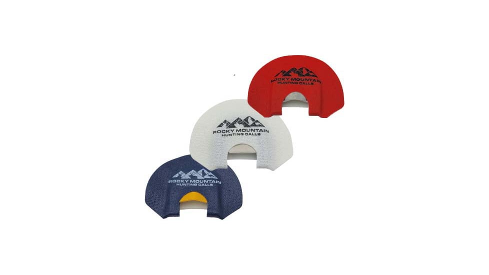 Rocky Mountain Hunting Calls NSU Series Elk Diaphragm Game Calls, 3 Pack, 173