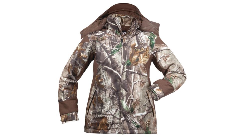 Rocky Womens Pro Hunter Parka, Realtree Xtra Small 602417-SM