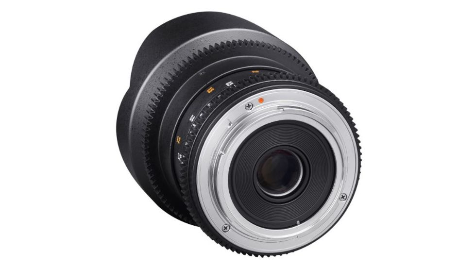 Rokinon DS 14mm T3.1 Cine Camera Lens for Canon EF, Black DS14M-C