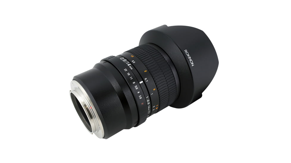 Rokinon 14mm F2.8 IF ED Super Wide Angle Camera Lens for Fuji X Mount, Black FE14M-FX