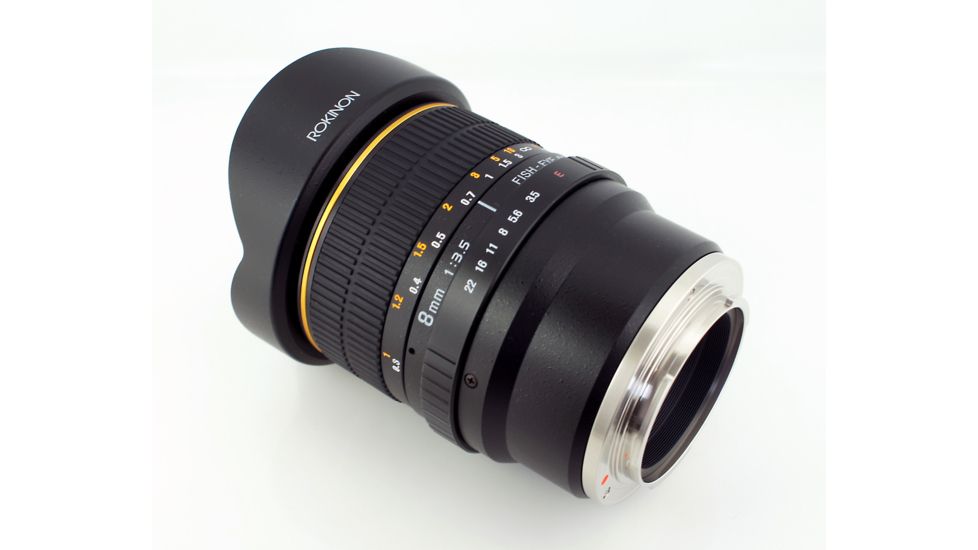 Rokinon 8mm F3.5 Fisheye Camera Lens for Sony E-Mount, Black FE8M-NEX