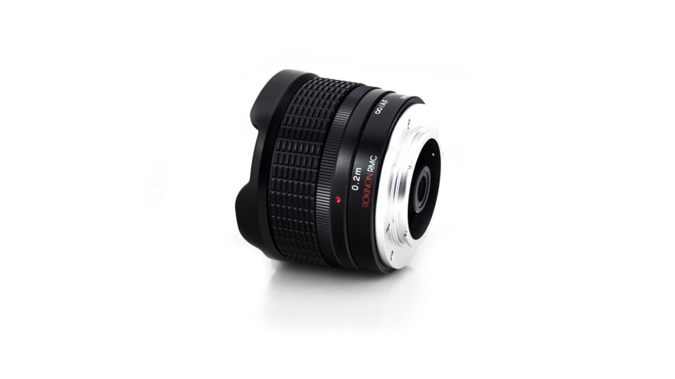 Rokinon RMC 7.5mm F8.0 Fisheye Camera Lens for Nikon 1, Black RMC75-NI
