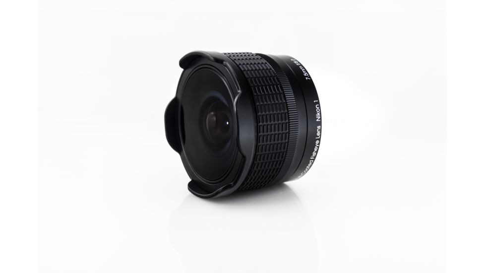 Rokinon RMC 7.5mm F8.0 Fisheye Camera Lens for Nikon 1, Black RMC75-NI