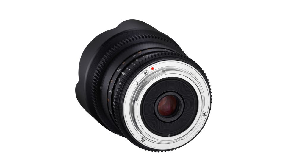 Rokinon 10mm T3.1 Cine Super Wide Angle Camera Lens for Canon EF Mount, Black CV10M-C