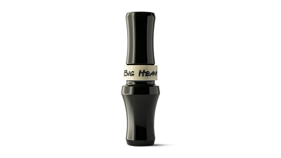 Rolling Thunder Game Big Heavy Short Reed Game Call, Goose, Matte Black, GC001BLK