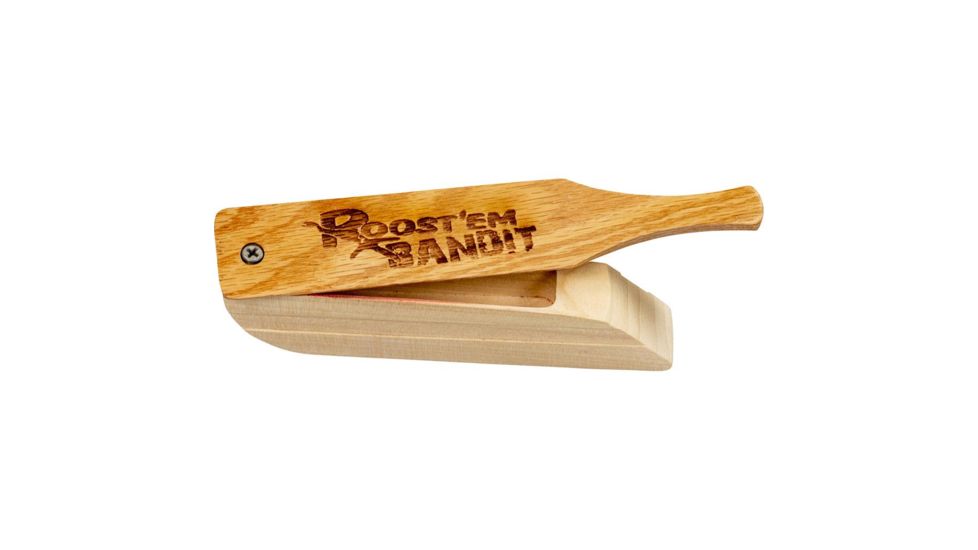 Roost'Em Bandit Oak/Poplar Box Turkey Call, Brown 1401363