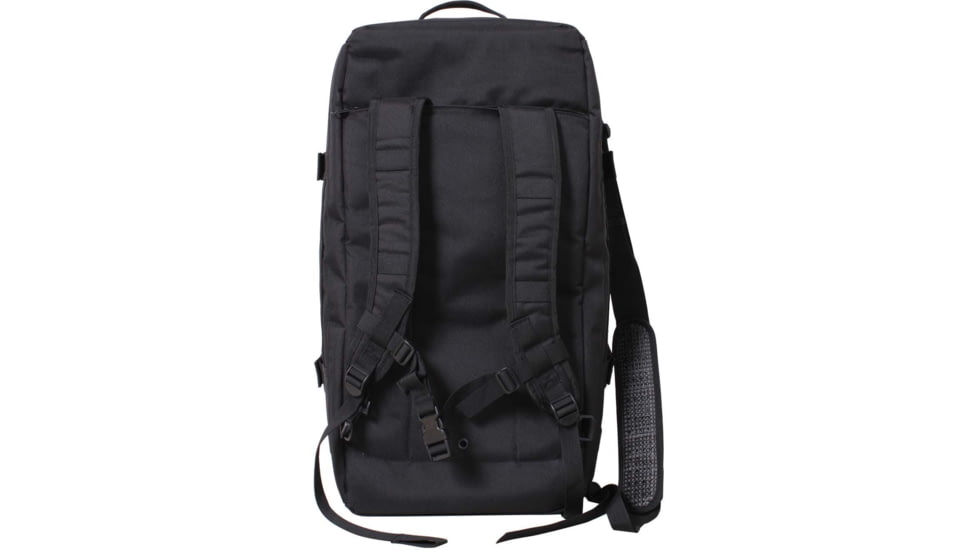 Rothco 3-In-1 Convertible Mission Bag, Black, 23500-Black