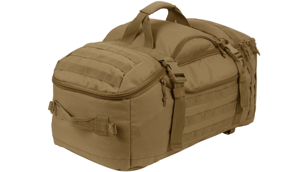 Rothco 3-In-1 Convertible Mission Bag, Coyote Brown, 23501-CoyoteBrown