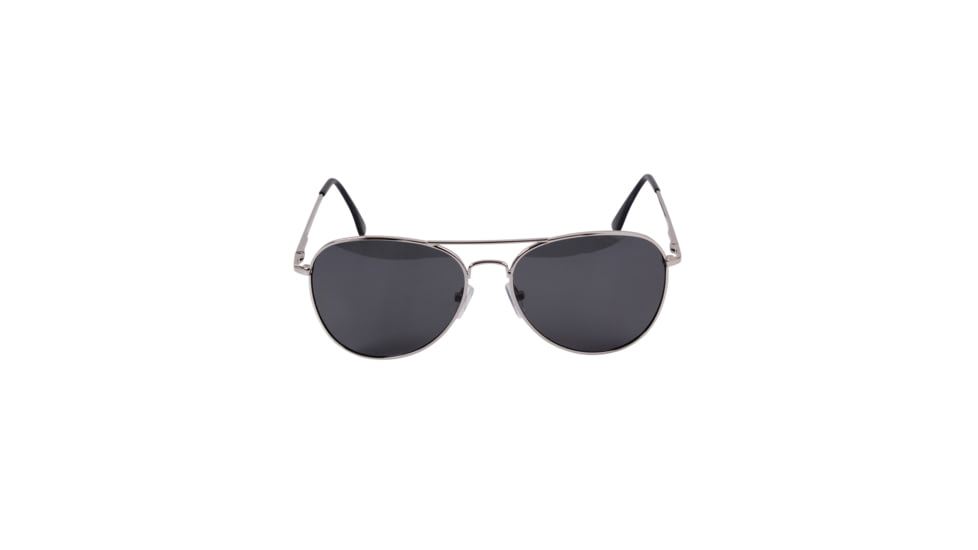 Rothco 58mm Polarized Sunglasses, Chrome / Smoke, 22009-ChromeSmoke