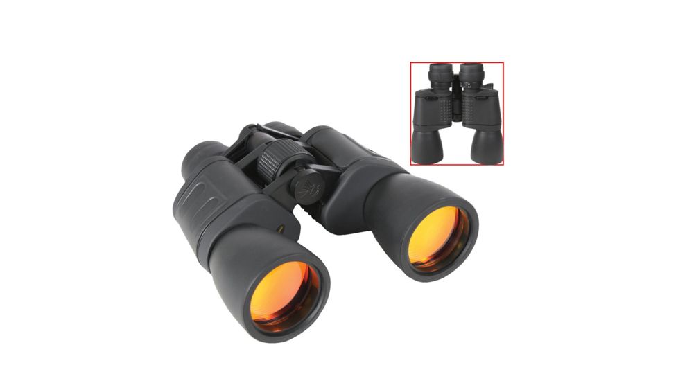 Rothco 8-24 x 50MM Zoom Binocular - Black, 10291