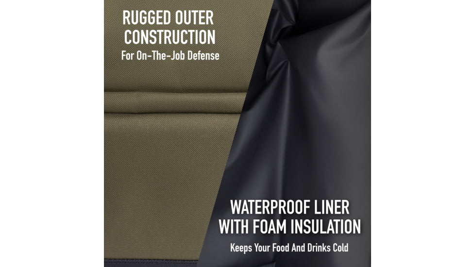 Rothco 925 Lunch Cooler, Black, 29090-Black