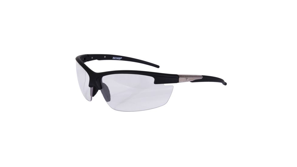 Rothco AR-7 Sport Glasses, Black/Clear, 4553-BlackClear