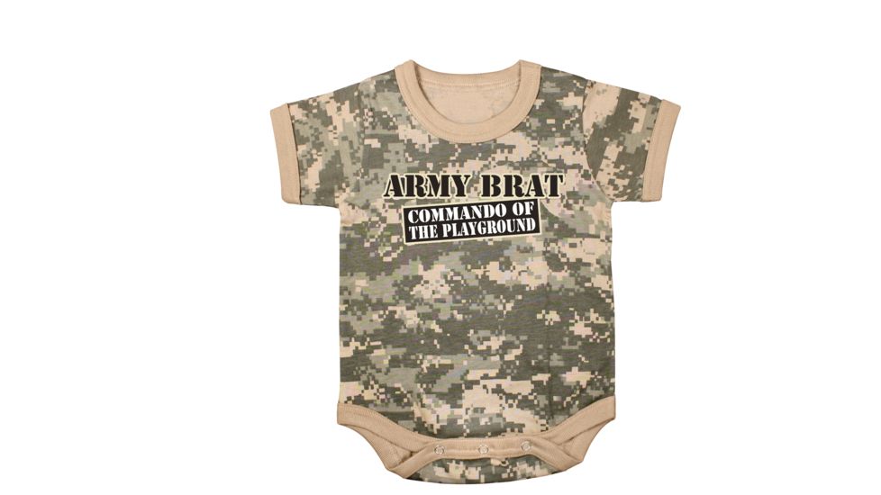 Rothco Army Brat Infant One-Piece, 3-6 Months, 67053-3-6Months