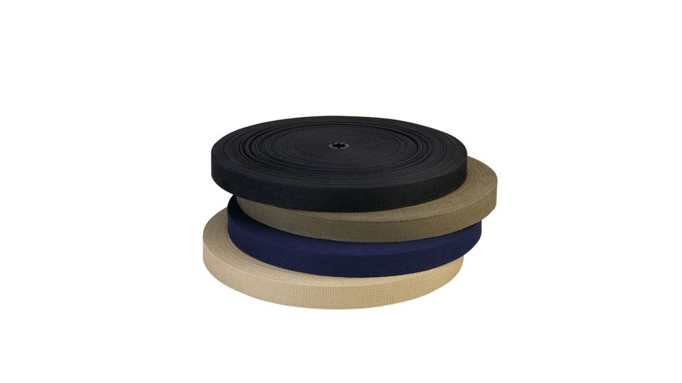 Rothco Belt Webbing, Black, 4060-Black