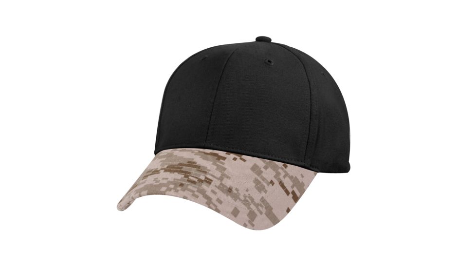Rothco Camo Two-Tone Low Profile Cap, Desert Digital Camo, 8879-DesertDigitalCamo