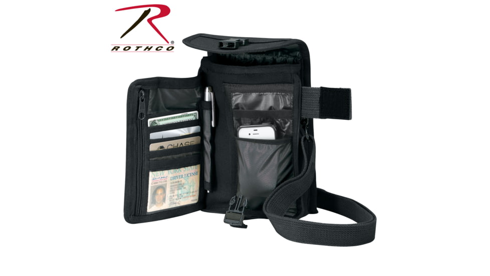 Rothco Canvas Travel Portfolio Bag, Brown, 2125-Brown