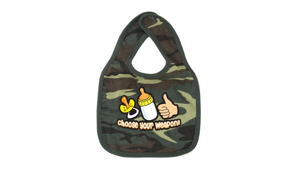Rothco Choose Your Weapon Infant Bib, 67078