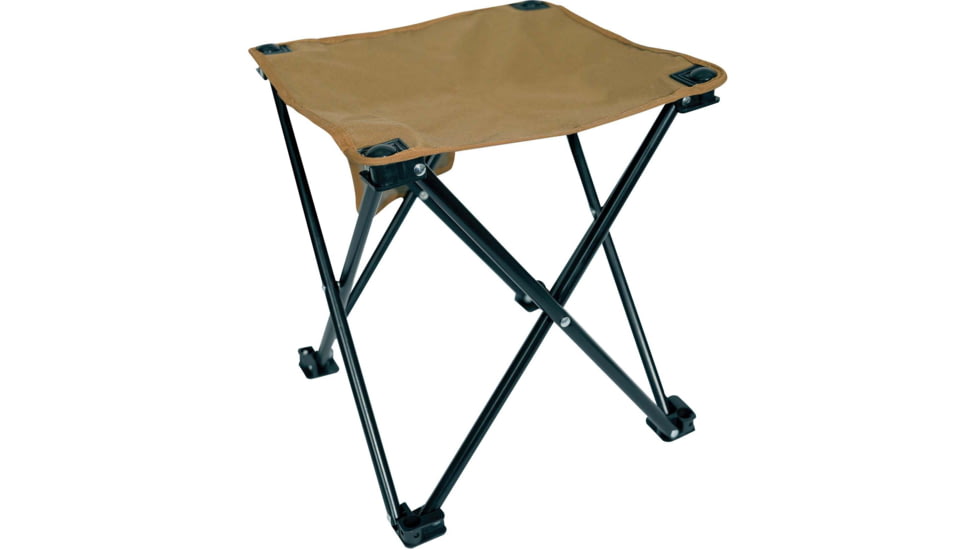 Rothco Collapsible 4 Leg Camp Stool, Coyote Brown, 45480-CoyoteBrown