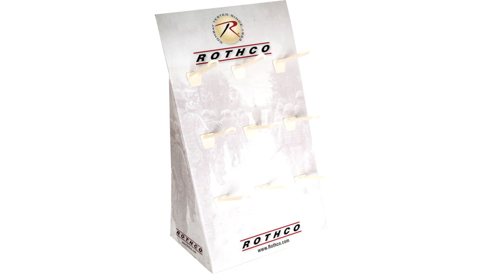 Rothco Counter Display, White, 544