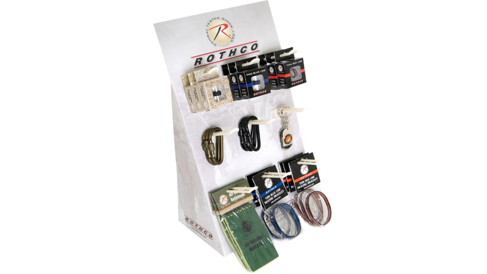 Rothco Counter Display, White, 544