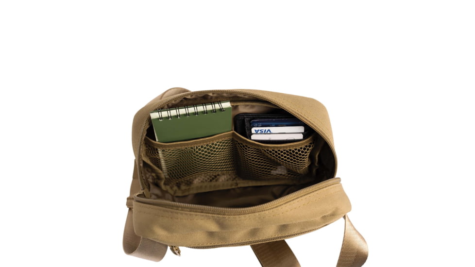 Rothco Crossbody Day Bag, Coyote Brown, 613902039445