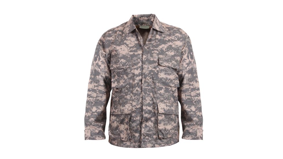 Rothco Digital Camo BDU Shirts, ACU Digital Camo, XL, 8695-ACUDigitalCamo-XL