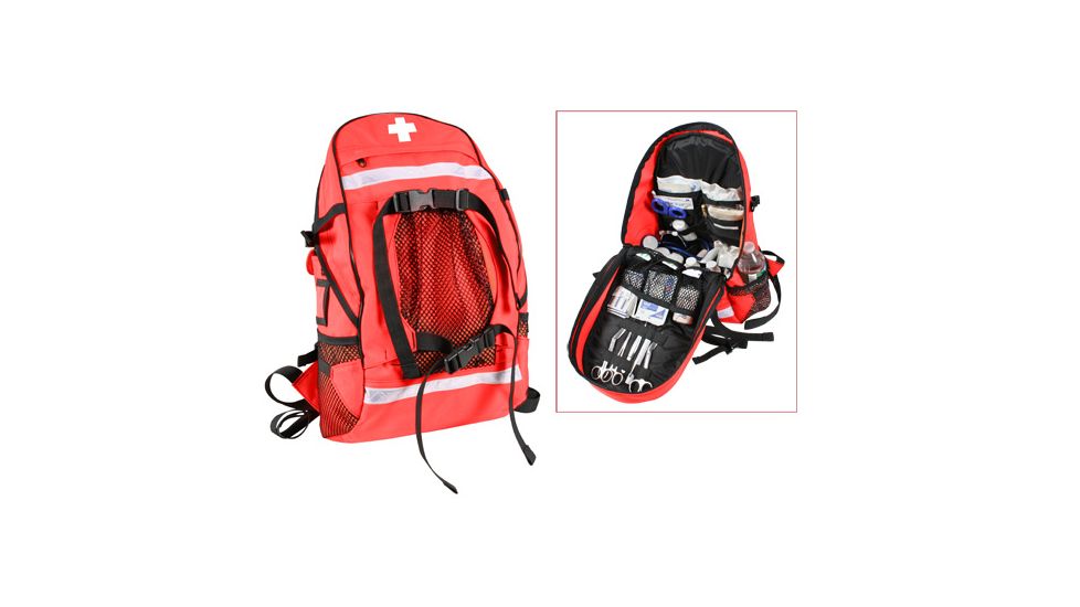 Rothco EMS Trauma Backpack, Orange, 2345-Orange