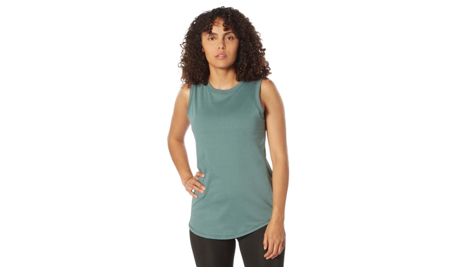 Rothco Essential Tank Top - Womens, Vintage Teal, 2XL, 13232-VintageTeal-2XL