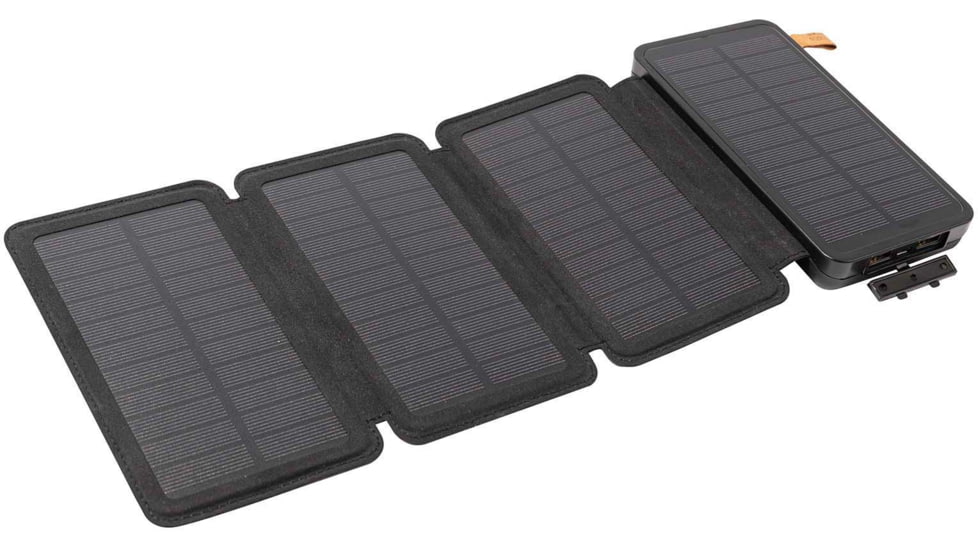 Rothco Folding Solar Panel with Power Bank, 42111