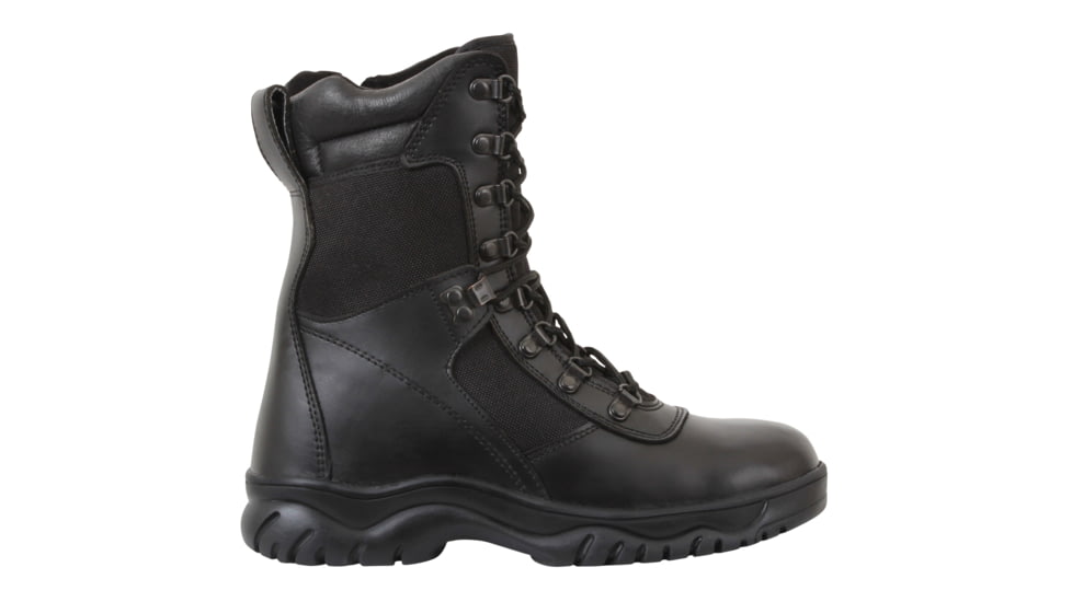 Rothco Forced Entry Tactical Boot With Side Zipper, Black, 12.5, 21809