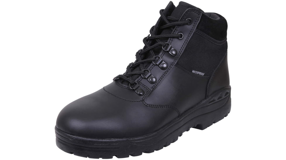 Rothco Forced Entry Tactical Waterproof 6in Boot, Black, 9, 5005-9