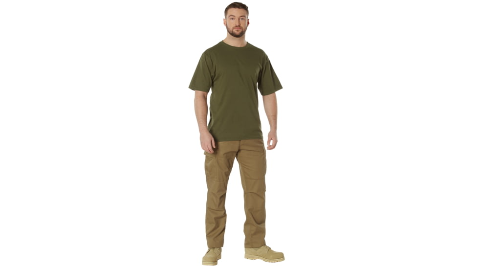 Rothco Full Comfort Fit T-Shirt, Olive Drab, 2XL, 84206-OliveDrab-2XL
