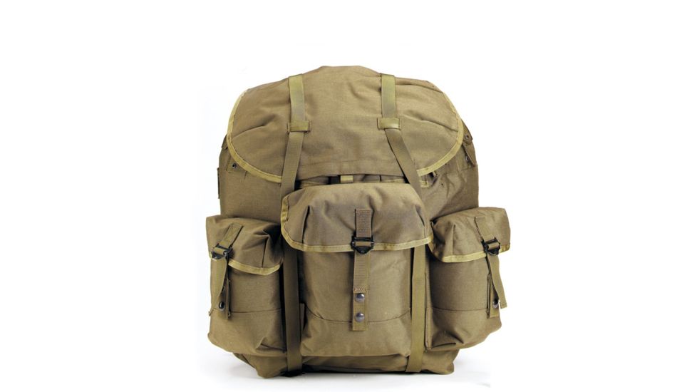 Rothco G.I. Type Enhanced Alice Pack w/ Frame, Olive Drab, L, 40045-OliveDrab-L
