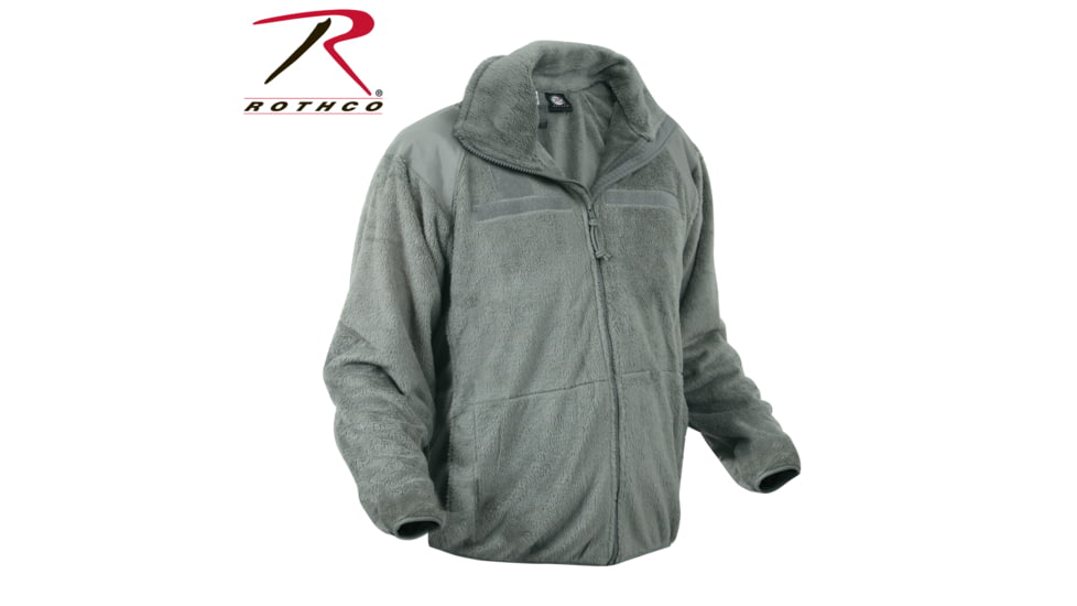 Rothco Generation III Level 3 ECWCS Fleece Jacket - Men's, Olive Drab, Large, 97390-OliveDrab-L