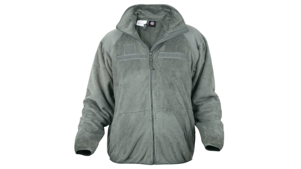 Rothco Generation III Level 3 ECWCS Fleece Jacket - Men's, Olive Drab, Large, 97390-OliveDrab-L