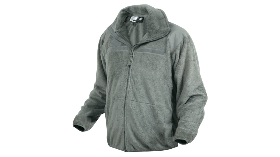 Rothco Generation III Level 3 ECWCS Fleece Jacket - Men's, Olive Drab, Large, 97390-OliveDrab-L