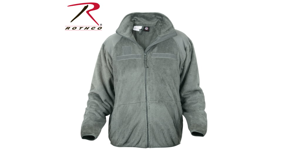 Rothco Generation III Level 3 ECWCS Fleece Jacket - Men's, Olive Drab, Large, 97390-OliveDrab-L