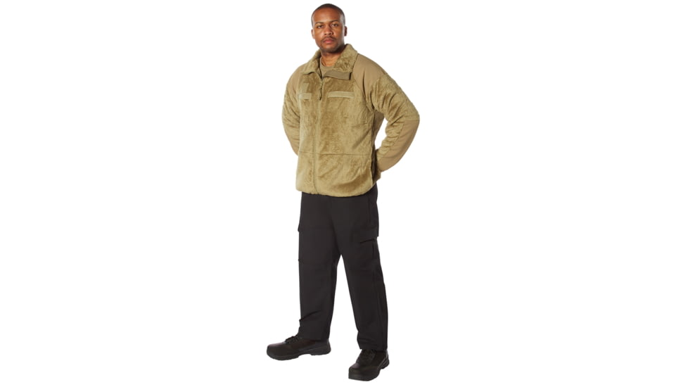 Rothco Generation III Level 3 ECWCS Fleece Jacket - Mens, AR Tan, Extra Small, 97350-ARTan-XS