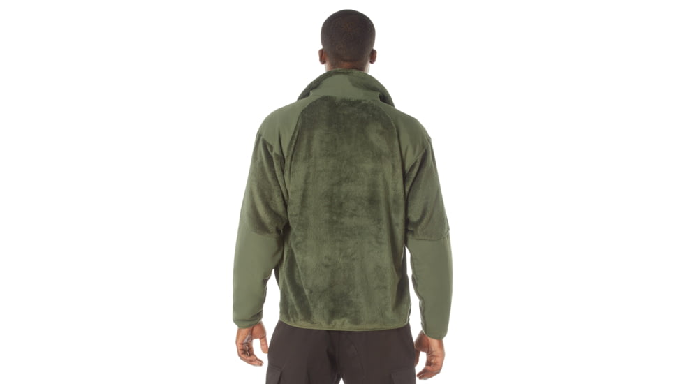 Rothco Generation III Level 3 ECWCS Fleece Jacket, Olive Drab, L, 97390-OliveDrab-L