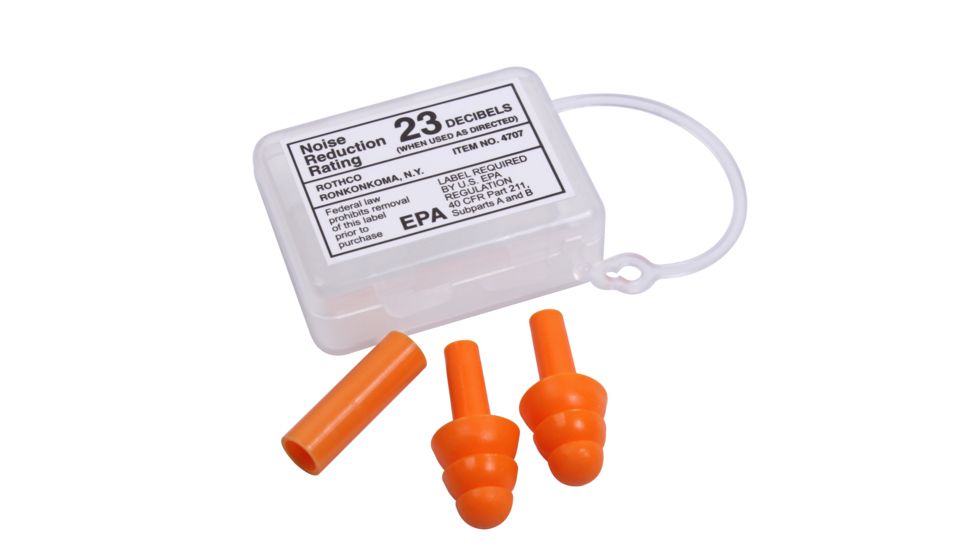 Rothco GI Type Silicon Earplugs, 4707