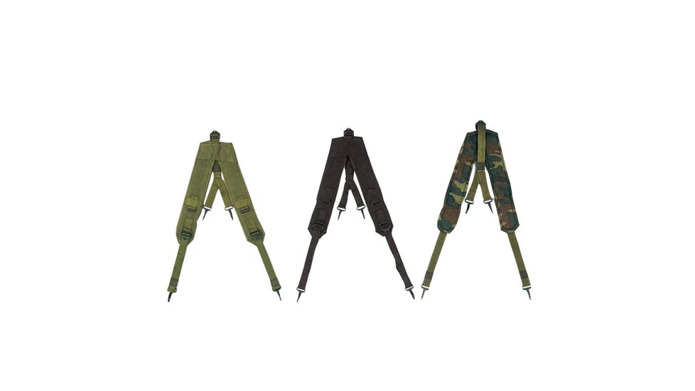 Rothco GI Type Y Style LC-1 Suspenders, Olive Drab, 8045-OliveDrab