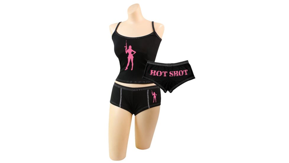 Rothco Hot Shot Booty Shorts &amp; Tank Top, Extra Small, 4706-Top-XS