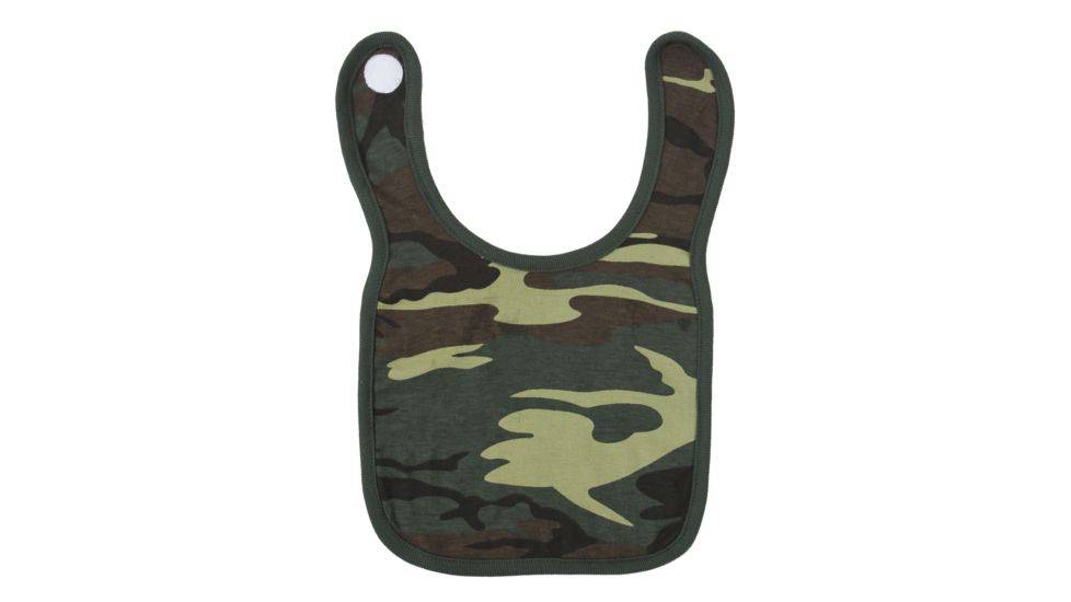 Rothco Infant Camo Bib, Woodland Camo, 66045-WoodlandCamo