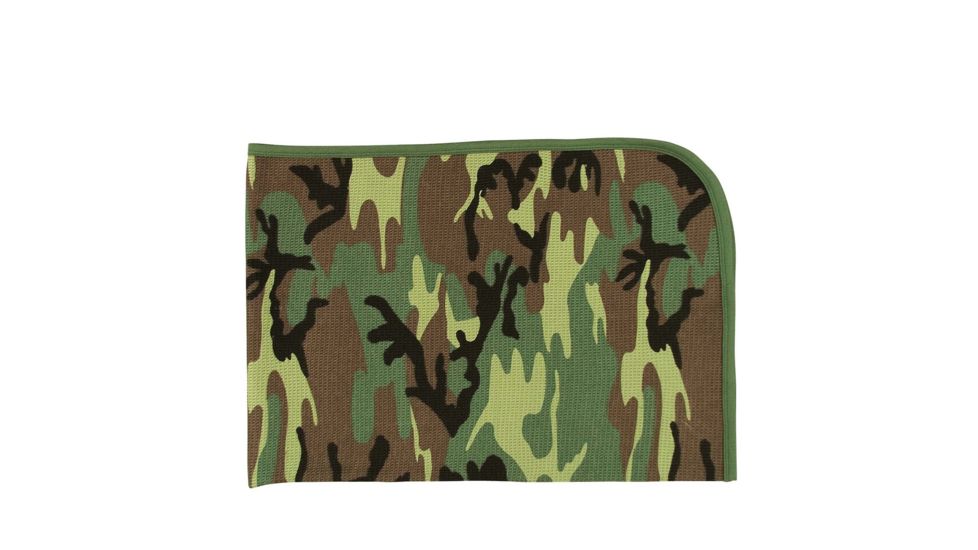 Rothco Infant Camo Receiving Blanket, Woodland Camo, 2450-WoodlandCamo