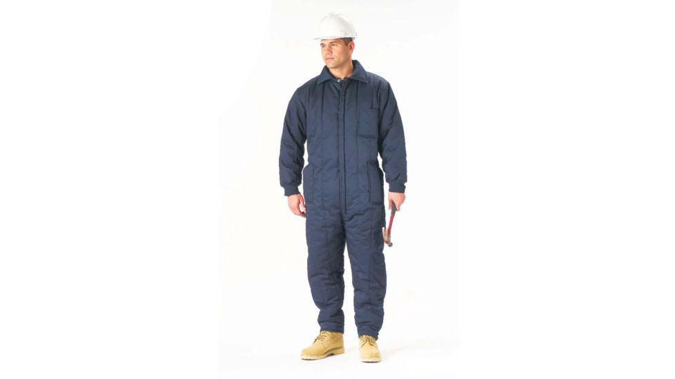 Rothco Insulated Coveralls, Navy Blue, L, 2025-NavyBlue-L