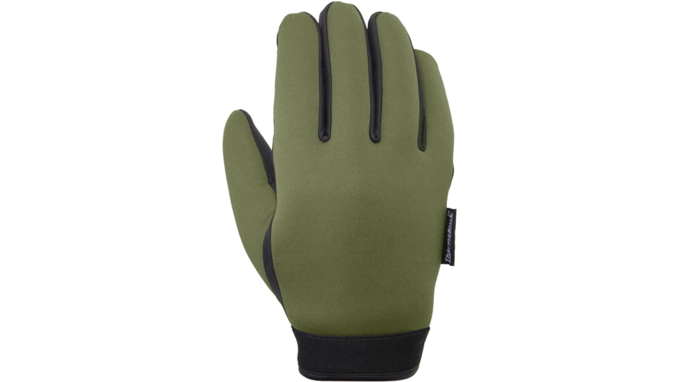 Rothco Insulated Duty Gloves, Mens, Neoprene, Waterproof, Olive Drab, Medium, 3668-824