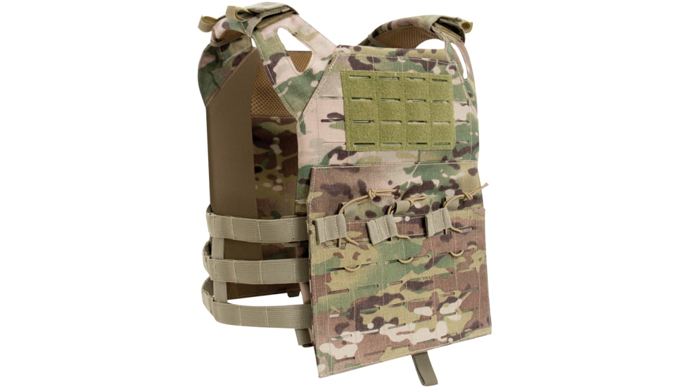 Rothco Laser Cut MOLLE Lightweight Armor Carrier Vest, MultiCam, Regular, 1526-MultiCam-Regular