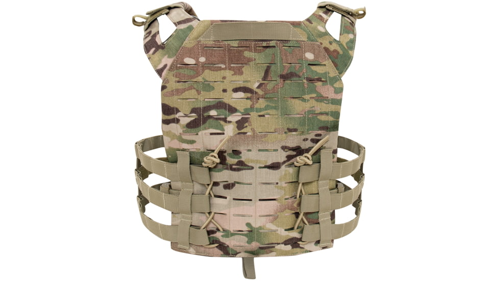 Rothco Laser Cut MOLLE Lightweight Armor Carrier Vest, MultiCam, 1526-MultiCam-Regular