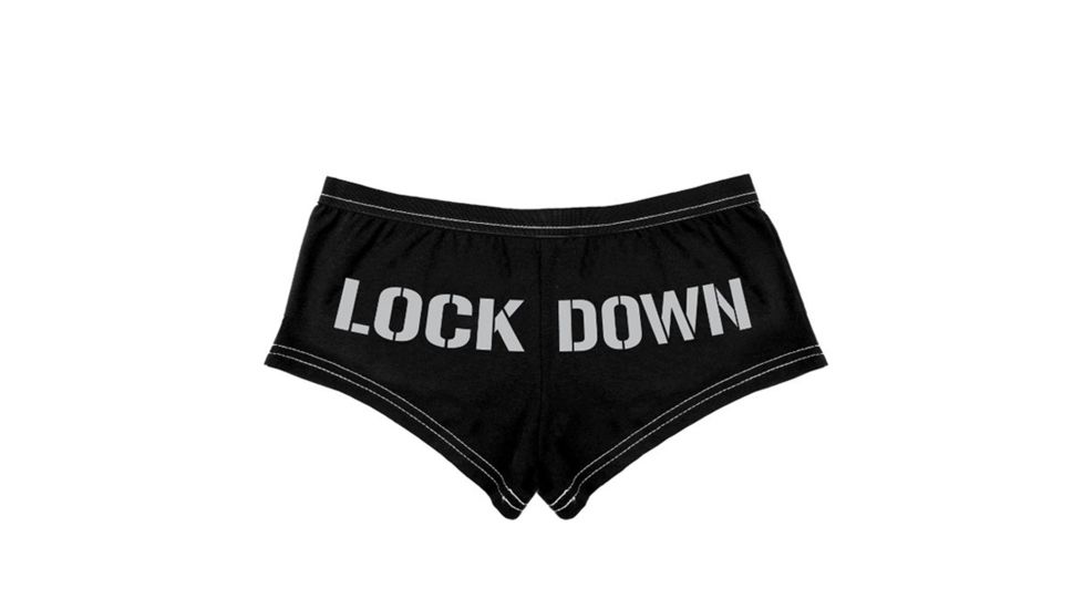 Rothco Lock Down Booty Shorts &amp; Tank Top, Extra Small, 3705-Bottom-XS