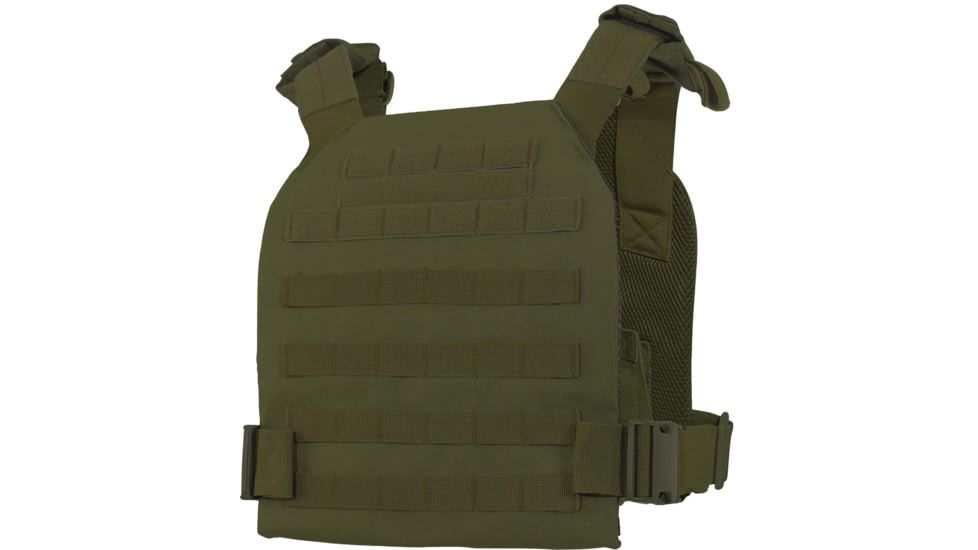 Rothco Low Profile Plate Carrier Vest, Olive Drab, 55888-OliveDrab-Regular